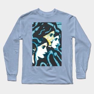 Virginia Woolf Blues Long Sleeve T-Shirt